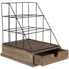 Porta lettere con cassetto multicolore 26x32x36 cm 6H1978