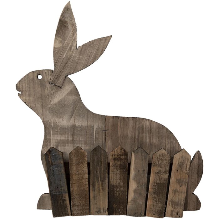 Porta piante marrone 31x12x36 cm 6H2020