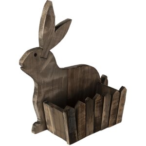 Porta piante marrone 31x12x36 cm 6H2020