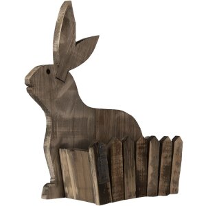 Porta piante marrone 31x12x36 cm 6H2020