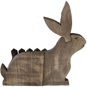Porta piante marrone 31x12x36 cm 6H2020