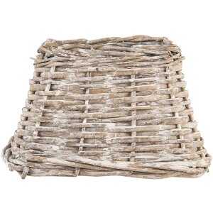 Clayre & Eef Paralume grigio Ø 21x21 cm 6LAK0491