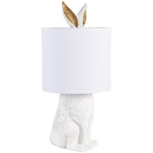 Lampada da tavolo bianca ø 20x45 cm E27/max 1x60W 6lmc0013w