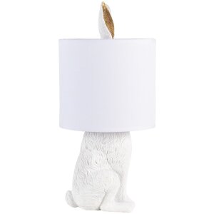 Lampada da tavolo bianca ø 20x45 cm E27/max 1x60W 6lmc0013w