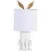 Lampada da tavolo bianca ø 20x45 cm E27/max 1x60W 6lmc0013w