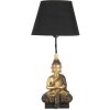 Lampada da tavolo nera Ø 28x60 cm E27-max 1x60W 6LMC0037