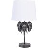 Lampada da tavolo Elephant nero 25x25x41 cm E27-max 1x60W 6LMC0052