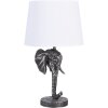 Lampada da tavolo Elephant nero 25x25x41 cm E27-max 1x60W 6LMC0052