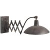 Lampada da parete nera 55x33x34 cm E27-max 1x60W 6LMP714