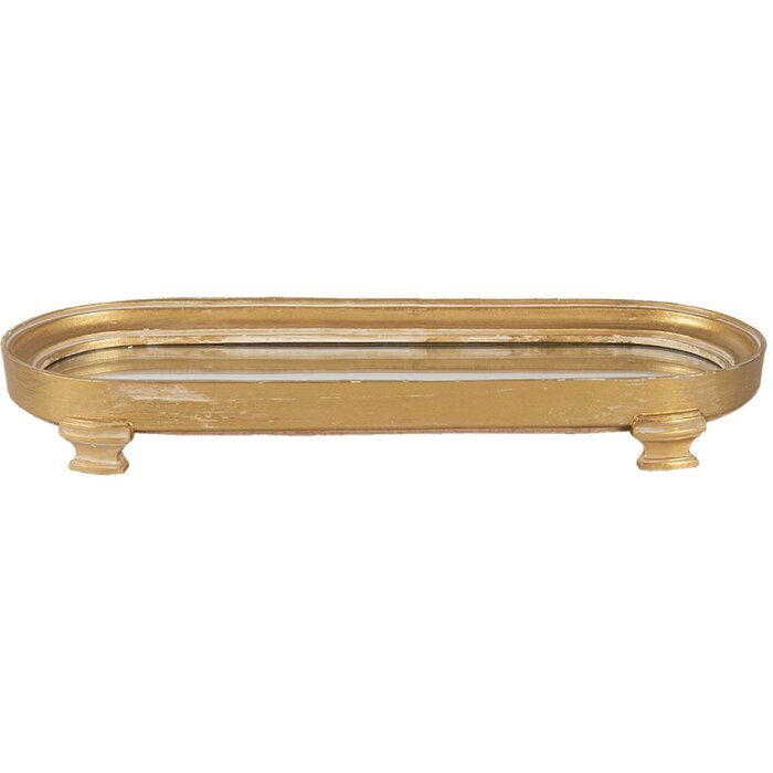 Ciotola decorativa oro 36x4x13 cm 6PR3236