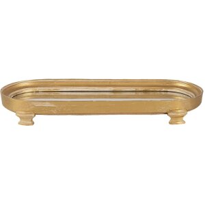 Ciotola decorativa oro 36x4x13 cm 6PR3236