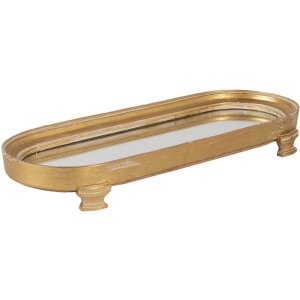 Ciotola decorativa oro 36x4x13 cm 6PR3236