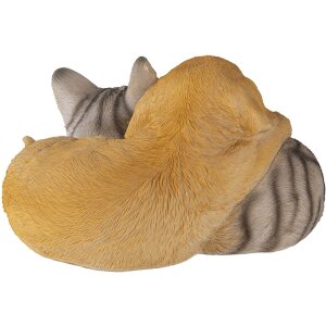 Decorazione Cane e gatto multicolore 20x15x11 cm 6PR3336