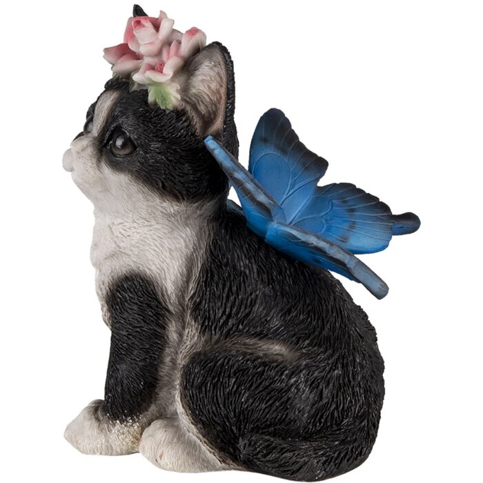 Decorazione gatto multicolore 12x10x15 cm 6PR3353