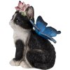 Decorazione gatto multicolore 12x10x15 cm 6PR3353