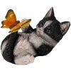 Decorazione Gatto multicolore 14x8x11 cm 6PR3355