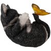 Decorazione Gatto multicolore 14x8x11 cm 6PR3355