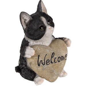 Decorazione Gatto multicolore 12x9x15 cm 6PR3365