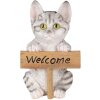 Decorazione gatto multicolore 12x9x19 cm 6PR3367