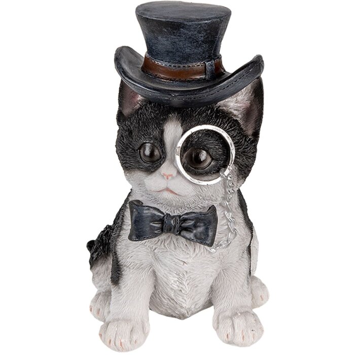 Decorazione gatto multicolore 11x9x17 cm 6PR3370