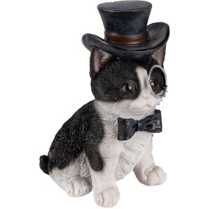 Decorazione gatto multicolore 11x9x17 cm 6PR3370