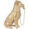 Decorazione cane oro 13x9x18 cm 6PR3429