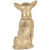 Decorazione cane oro 13x9x18 cm 6PR3429