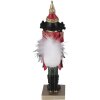 Decorazione Schiaccianoci multicolore 12x6x25 cm 6PR3454