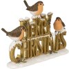 Deco Merry Xmas oro 21x4x13 cm 6PR3466