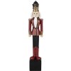 Decorazione Schiaccianoci rosso 5x5x27 cm6 6PR3477