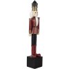 Decorazione Schiaccianoci rosso 5x5x27 cm6 6PR3477