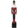 Decorazione Schiaccianoci rosso 5x5x27 cm6 6PR3477