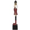 Decorazione Schiaccianoci rosso 5x5x27 cm6 6PR3477
