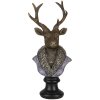 Decorazione Cervo multicolore 10x9x23 cm 6PR4612