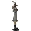 Decorazione Cervo multicolore 9x8x36 cm 6PR4619
