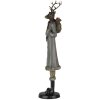 Decorazione Cervo multicolore 9x8x36 cm 6PR4619