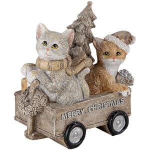 Decorazione cane e gatto multicolore 11x6x11 cm 6PR4635