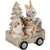 Decorazione Animali nel carro multicolore 9x7x11 cm 6PR4636