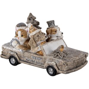 Decorazione Animali in auto multicolore 15x7x9 cm 6PR4638