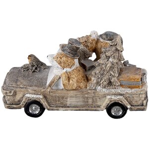 Decorazione Animali in auto multicolore 15x7x9 cm 6PR4638