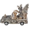 Decorazione Animali in auto multicolore 16x8x11 cm 6PR4639