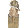 Decorazione Gatto multicolore 5x4x10 cm 6PR4643