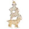 Decorazione Cani multicolore 10x4x18 cm 6PR4646