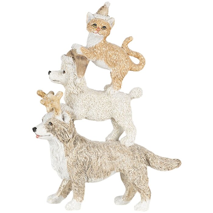 Decorazione Animali multicolore 12x4x17 cm 6PR4647