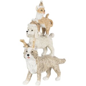 Decorazione Animali multicolore 12x4x17 cm 6PR4647