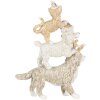 Decorazione Animali multicolore 12x4x17 cm 6PR4647