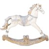 Decorazione Cavallo a dondolo multicolore 16x4x14 cm 6PR4657