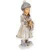 Decorazione Bambino grigio 8x7x19 cm 6PR4667