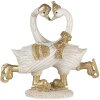 Decorazione Cigni bianchi 18x8x17 cm 6PR4686