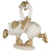 Decorazione Cigni bianchi 18x8x17 cm 6PR4686